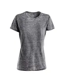 J America 8116 Women’s Zen Jersey Short Sleeve T Dark Smoke