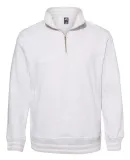 J America 8650 Relay Fleece Quarter-Zip Sweatshirt Ash