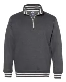 J America 8650 Relay Fleece Quarter-Zip Sweatshirt Black