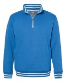 J America 8650 Relay Fleece Quarter-Zip Sweatshirt Royal