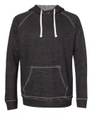J America 8695 Shore French Terry Hooded Pullover Charcoal