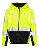 ML Kishigo JS150 Premium Black Series® Full-Zip H in Lime