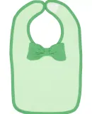 Rabbit Skins 1002 Infant Baby Rib Bow Tie Bib MINT/ GRASS