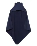 Rabbit Skins 1013 Terry Cloth Hooded Towel with Ea NAVY