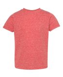 Rabbit Skins 3391 Toddler Harborside Mélange T-Sh in Red melange