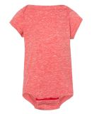 Rabbit Skins 4491 Infant Harborside Mélange Bodys in Red melange