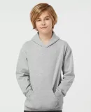 Tultex 320Y - Youth Pullover Hood in Heather grey
