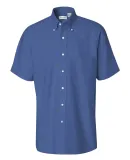 Van Heusen 13V0042 Short Sleeve Oxford Shirt English Blue