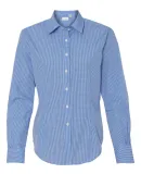 Van Heusen 13V0226 Women's Gingham Check Shirt Periwinkle