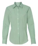 Van Heusen 13V0226 Women's Gingham Check Shirt Green Chicory