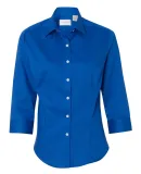 Van Heusen 13V0527 Women's Three-Quarter Sleeve Ba Royal Blue