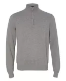 Van Heusen 13VS005 Quarter-Zip Sweater Light Grey