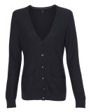 Van Heusen 13VS007 Women's Cardigan Sweater Black