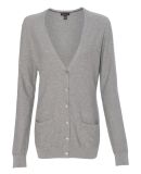 Van Heusen 13VS007 Women's Cardigan Sweater Light Grey