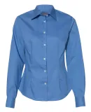 Van Heusen 13V0460 Women's Ultimate Non-Iron Shirt English Blue