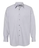 Van Heusen 13V5051 Broadcloth Point Collar Check S Silver Combo