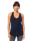 Alternative Apparel 3094 Women's Slinky Jersey Tan in Navy