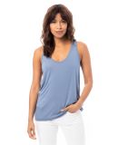 Alternative Apparel 3094 Women's Slinky Jersey Tan in Stonewash blue