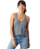 Alternative Apparel 3094 Women's Slinky Jersey Tan in Ash heather