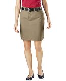 Dickies FK201 Ladies' Stretch Twill Skirt DESERT SAND