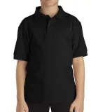 Dickies KS4552 Boy's Short-Sleeve Performance Polo BLACK