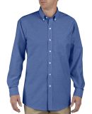 Dickies SS36T Unisex Tall Button-Down Long-Sleeve  FRENCH BLUE