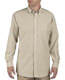 Dickies SS36T Unisex Tall Button-Down Long-Sleeve  LIGHT KHAKI