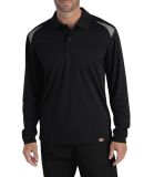 Dickies LL606T Men's Tall Long-Sleeve Performance  BLACK/ SMOKE