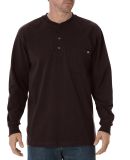 Dickies WL451T Men's Tall Long-Sleeve Heavyweight  CHOCOLATE BROWN