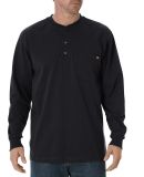 Dickies WL451T Men's Tall Long-Sleeve Heavyweight  BLACK