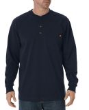 Dickies WL451T Men's Tall Long-Sleeve Heavyweight  DARK NAVY