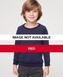 RSA5154 American Apparel Kids California Fleece Ra Red