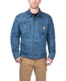 Dickies YJ824 Men's Westbrook Vintage Denim Jacket RINSED VNTG DNM