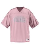 Augusta Sportswear 257 Stadium Replica Football Je in Light pink