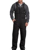 Dickies TB576 Men's FLEX Sanded Duck Insulated Bib BLACK _M