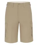 Dickies LR5420 Men's 11 Industrial Cargo Short Desert Sand