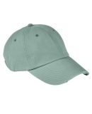 Authentic Pigment AP1920 Distressed 6-Panel Cap in Cypress