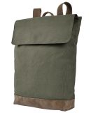 Authentic Pigment AP1922 Canvas Rucksack in Jungle/ brown