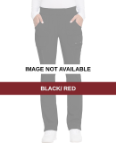 Dickies Medical DK050 - Mid Rise Jogger Black/ Red