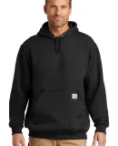 CARHARTT K121 Carhartt  Midweight Hooded Sweatshir Black