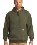 CARHARTT K121 Carhartt  Midweight Hooded Sweatshir Moss