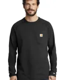 CARHARTT 100393 Carhartt Force  Cotton Delmont Lon Black