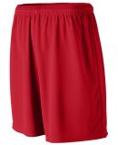 Augusta Sportswear 805 Wicking Mesh Short in Red