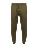 1001 Unisex Basic Jogger  in Military green