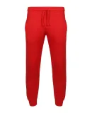 1001 Unisex Basic Jogger  in Red