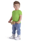 Delta Apparel 11000 Infant SS Tee in Lime