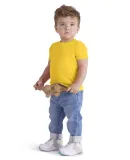 Delta Apparel 11000 Infant SS Tee in Sunflower