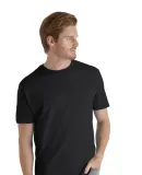 Delta Apparel 11600L   Adult S/S Tee in Black