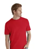 Delta Apparel 11600L   Adult S/S Tee in New red