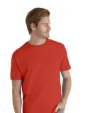 Delta Apparel 11600L   Adult S/S Tee in Deep coral